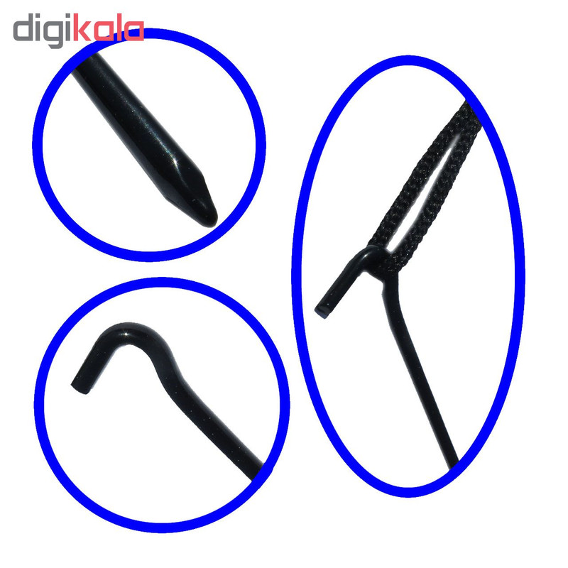 میخ چادر دانانیک کد MK119 بسته 6 عددی - تصویر 4