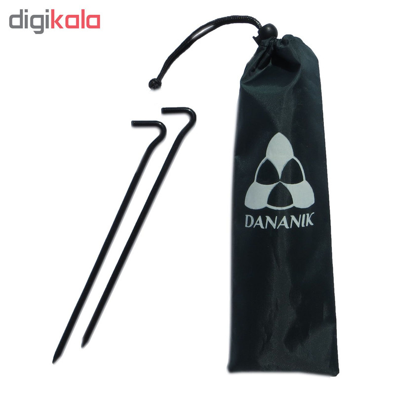 میخ چادر دانانیک کد MK119 بسته 6 عددی - تصویر 5
