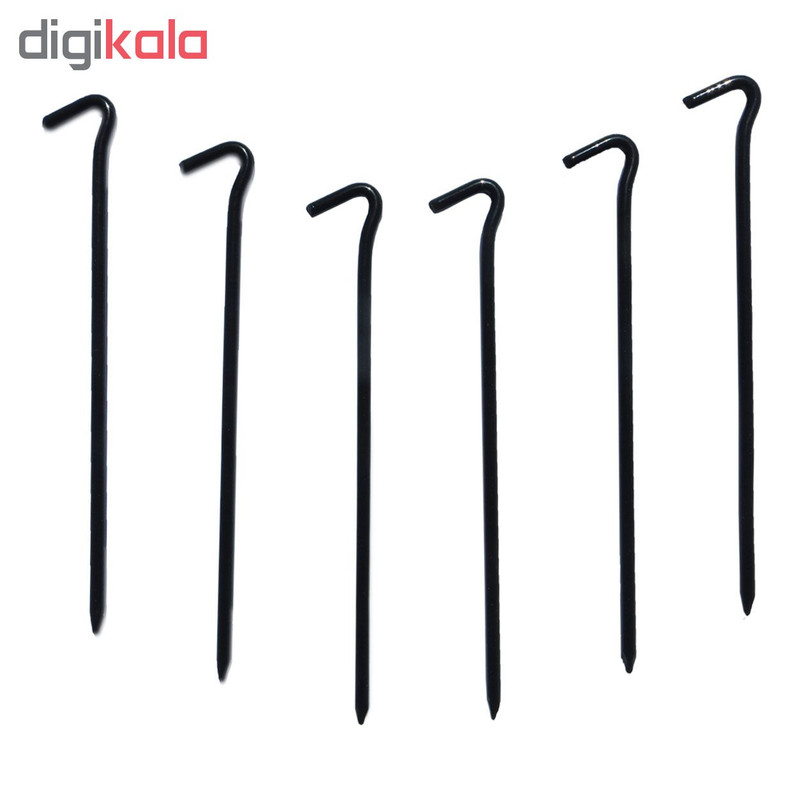 میخ چادر دانانیک کد MK119 بسته 6 عددی - تصویر 6