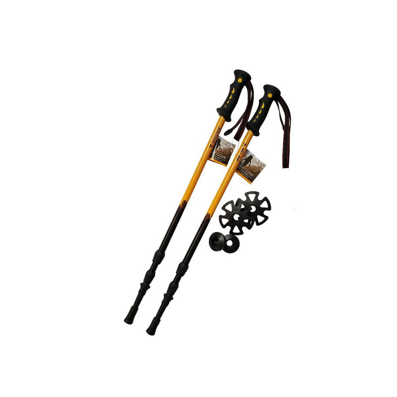 عصای کوهنوردی هفت گوهر مدل DS02 مجموعه دو عددی - تصویر 10