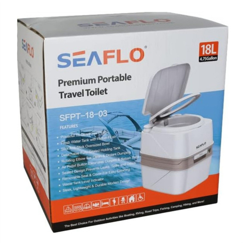 توالت فرنگی سفری مدل SFPT-18-03 18L - تصویر 7